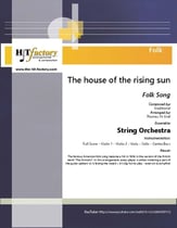 The house of the rising sun - Folk Song - String Orchestra - G Orchestra sheet music cover